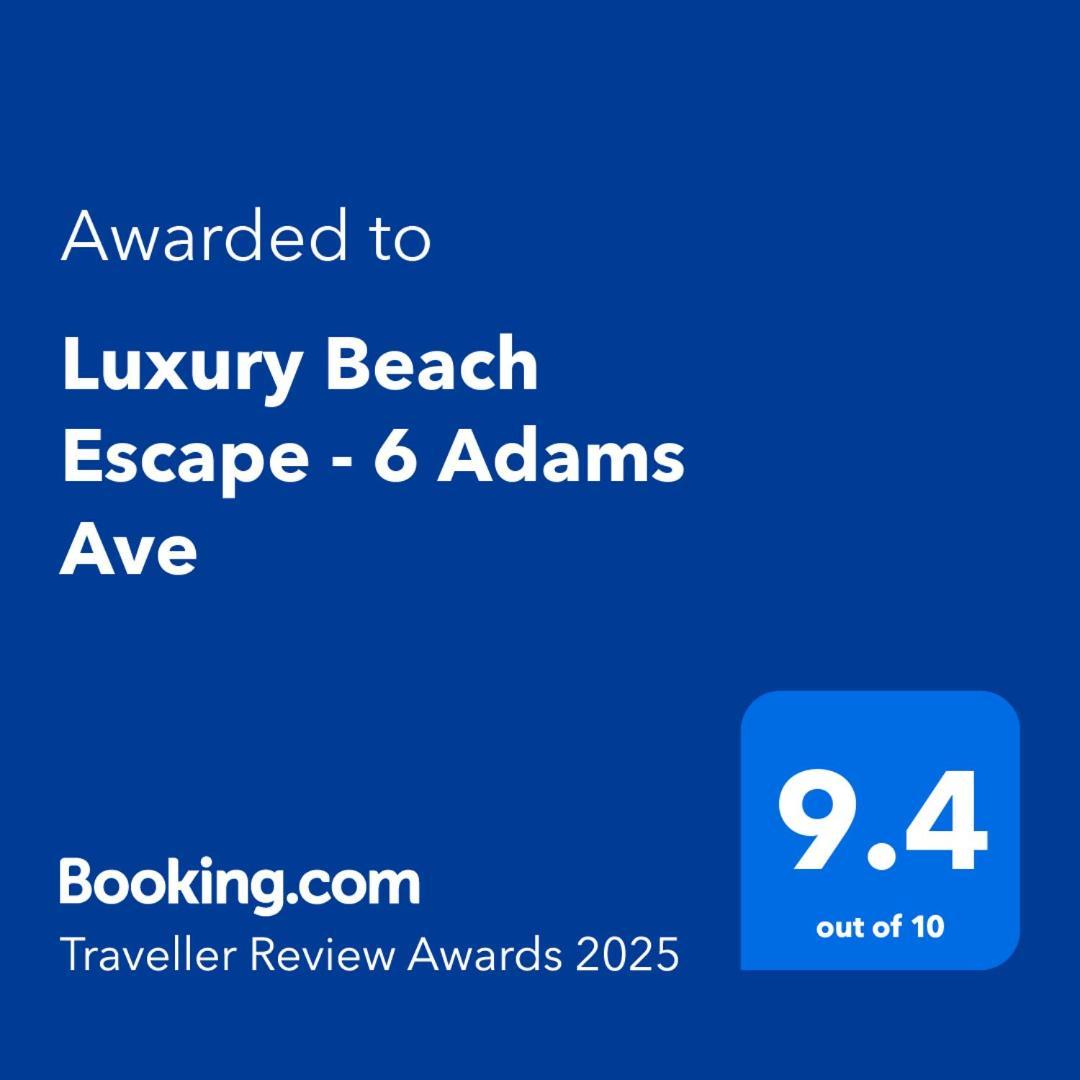 Luxury Beach Escape - 6 Adams Ave Mt Maunganui Mount Maunganui Exterior foto